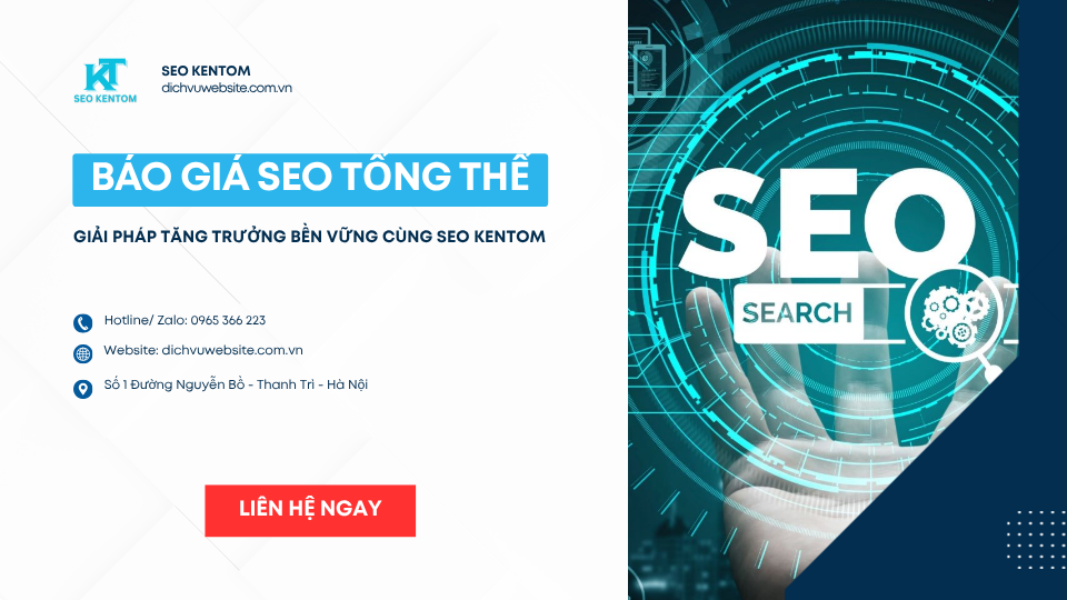 Báo giá SEO tổng thể