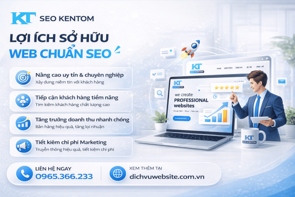 lợi ích web chuẩn seo