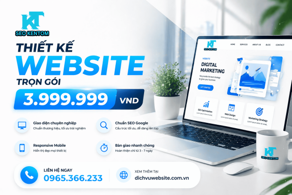 thiết kế web chuẩn seo